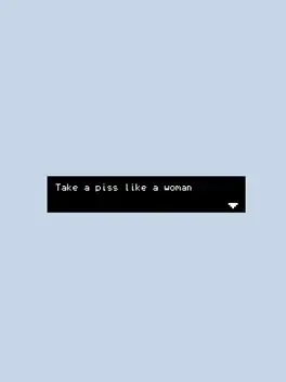 Take a piss like a woman