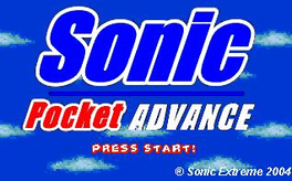 Sonic Pocket Advance