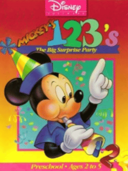 Mickey's 123's: The Big Surprise Party Cover