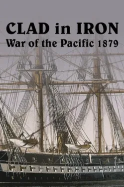 Portada de Clad in Iron: War of The Pacific 1879