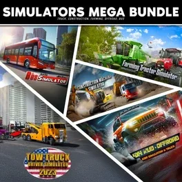 Simulators Mega Bundle: Truck, Construction, Farming, Offroad, Bus image