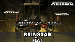 Super Smash Bros. Ultimate: Brinstar but Flat