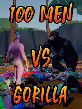 Portada de 100 Men VS Gorilla