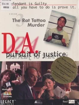 Image de couverture D.A.: Pursuit of Justice - The Rat Tattoo Murder