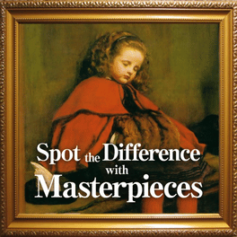 Spot the Difference with Masterpieces Cover