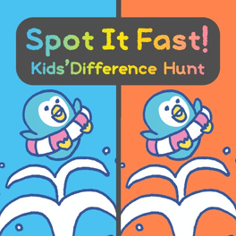Spot It Fast! Kids' Difference Hunt Cover