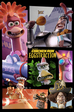 Chicken Run: Eggstraction Cover