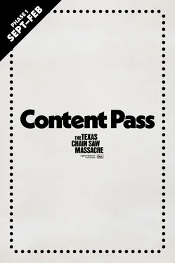 The Texas Chain Saw Massacre: Content Pass image
