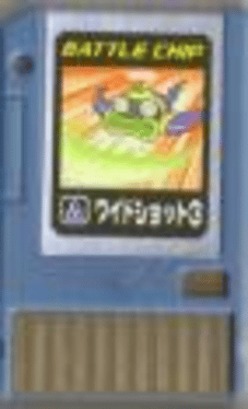MegaMan NT Warrior Advanced PET: Battle Chip - 011: WideShot3