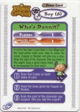 Who's Dunnit? B