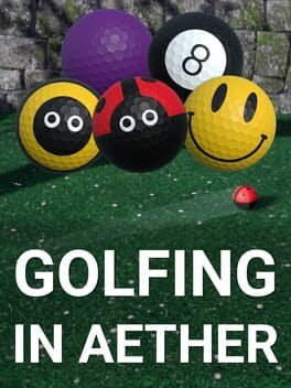 Golfing In Aether Game Cover Artwork