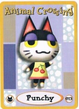 Animal Crossing-e: Character Card - 013: Punchy