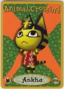 Animal Crossing-e: Character Card - 014: Ankha