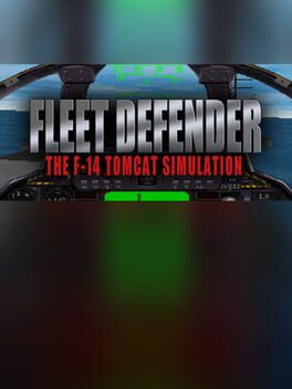 Fleet Defender: The F-14 Tomcat Simulation Game Cover Artwork