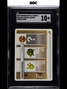 Pokémon Battle e: 08-A036 - Pokéfan Justine