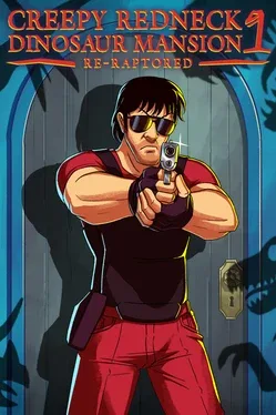 Portada de Creepy Redneck Dinosaur Mansion 1 Re-Raptored