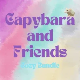 Capybara and Friends Cozy Bundle image