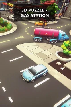 3D Puzzle: Gas Station