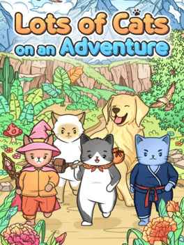 Affiche du jeu vidéo Lots of Cats on an Adventure