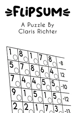 Flipsum: A Puzzle by Claris Richter