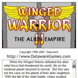 Image de couverture Winged Warrior II: The Alien Empire