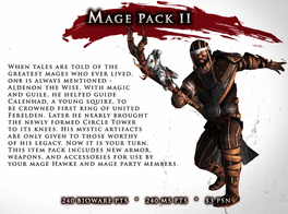Dragon Age II: Mage Item Pack II