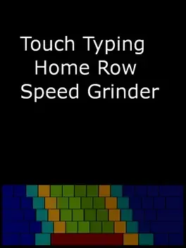 Touch Typing Home Row Speed Grinder