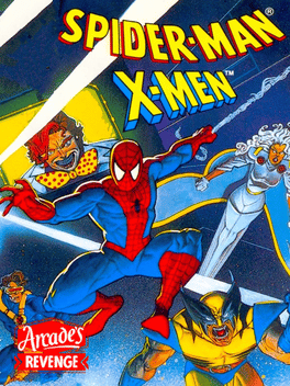 Spider-Man and the X-Men in Arcade's Revenge Cover