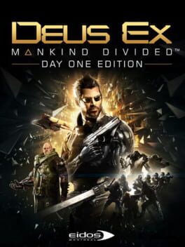 Deus Ex: Mankind Divided - Day One Edition Game Cover Artwork