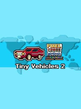 Cover for Pixel Cross Stitch: Color by Number - Tiny Vehicles Pack 2