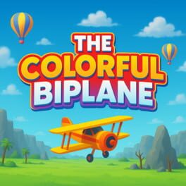The Colorful Biplane
