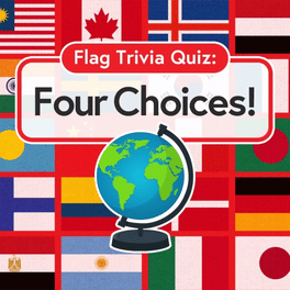 Flag Trivia Quiz: Four Choices! Cover