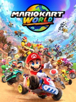 The Cover Art for: Mario Kart World