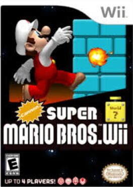 Cannon Super Mario Bros. Wii cover art