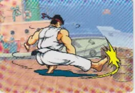 Barcode Battler II: Street Fighter II - 83. Kaiten Ashibarai