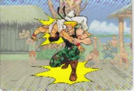 Barcode Battler II: Street Fighter II - 20. Flying Buster Drop