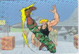Barcode Battler II: Street Fighter II - 23. Jumping Heel Kick