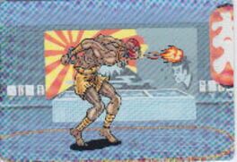 Barcode Battler II: Street Fighter II - 25. Yoga Fire