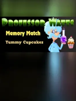 Professor Watts Memory Match: Yummy Cupcakes game cover