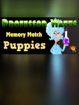 Professor Watts Memory Match: Puppies cover