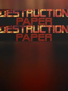Destruction Paper