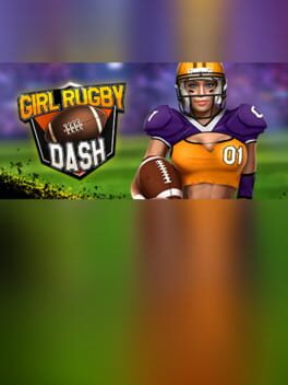 Girl Rugby Dash Game Cover Artwork