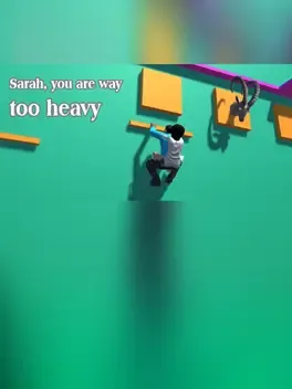 Sarah, you are way too heavy