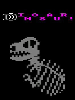 Dinosaur!