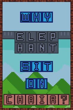 Why Elephant Sit on Chair?