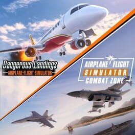 Airplane Flight Simulator Bundle: Combat Zone & Dangerous Landings