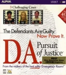 Image de couverture D.A.: Pursuit of Justice