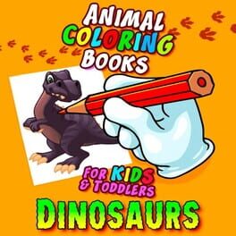 Animal Coloring Books for Kids & Toddlers: Dinosaurs cover