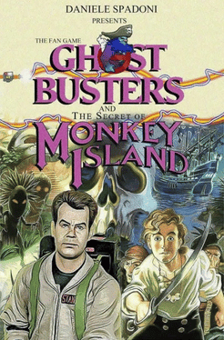 The Fan Game - Ghostbusters and The Secret of Monkey Island Cover