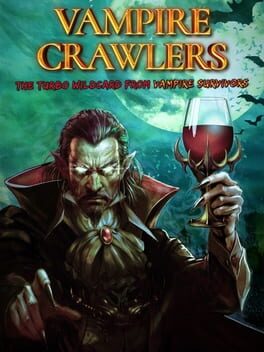 The Cover Art for: Vampire Crawlers: The Turbo Wildcard from Vampire Survivors
